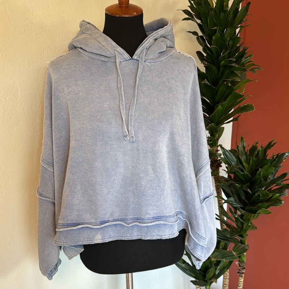 Pilcro Blue Sweatshirt
